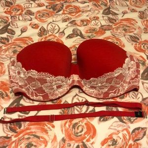 Victoria’s Secret Bra, 38 D Lined Strapless Bra